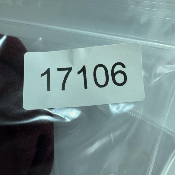 VTG Marisa Christina Skirt Womens Medium Petite Burgundy Pleated Wool Academia - Picture 8 of 8